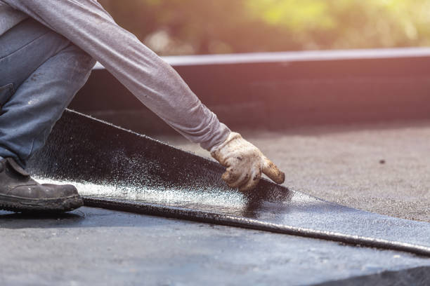 Professional Emergency Waterproofing technician working in Waldwick, NJ